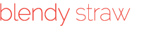 Blendy Straw logo